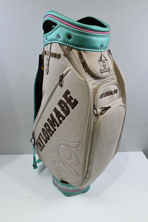 Taylormade Stockyard Collection Tour Bag / 6-Way / Beige, Blue