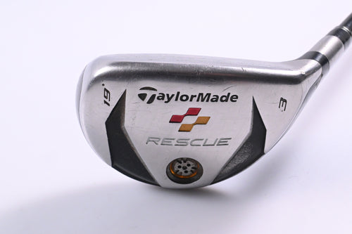 Taylormade Rescue 2009 #3 Hybrid / 19 Degree / Stiff Flex Aldila Reax 65 Shaft