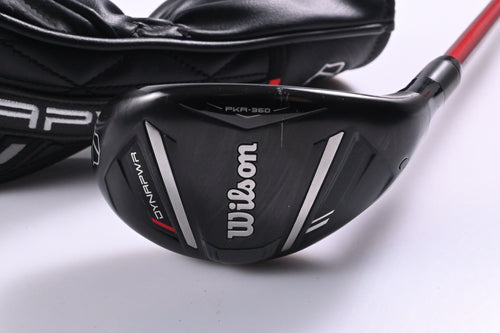 Ladies Wilson DYNAPWR 2025 #6 Hybrid / 28 Degree / Ladies Flex Denali Red 50