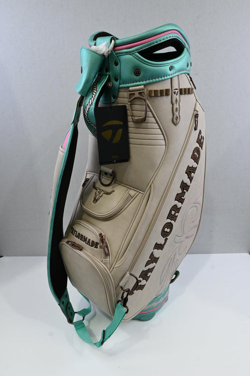 Taylormade Stockyard Collection Tour Bag / 6-Way / Beige, Blue