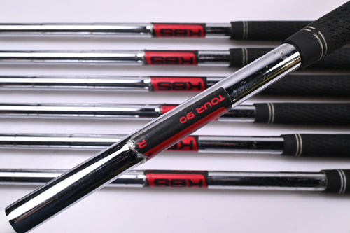 Cobra King Speedzone Irons / 5-PW+GW / Regular Flex KBS Tour 90 Shafts