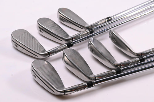 Taylormade SIM2 Max OS Irons / 5-PW+GW / Stiff Flex KBS MAX MT 85 Shafts