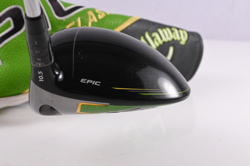 Callaway Epic Flash Driver / 10.5 Degree / Senior Flex Project X Evenflow Green