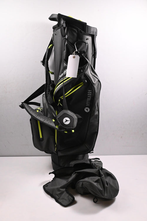 Motocaddy Hydro Flex Stand Bag / 5-Way Divider / Black, Green