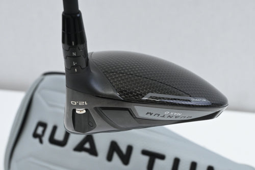 Callaway Quantum Max D Driver / 12 Degree / Senior Flex Vanquish 4 Shaft