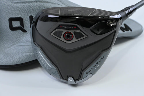 Callaway Quantum Max Driver / 9 Degree / Stiff Flex Denali Frost Silver 60 Shaft