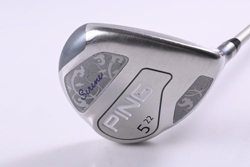 Ladies Ping Serene #5 Wood / 22 Degree / Ladies Flex Ping ULT 210 Shaft