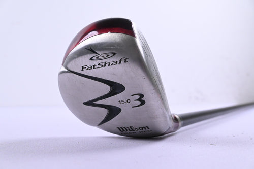Wilson Fat Shaft #3 Wood / 15 Degree / Regular Flex Grafalloy FatShaft 480 Shaft