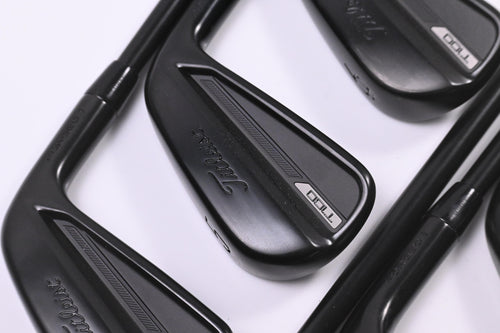 Titleist T100 Black Vapor Irons / 4-PW / Stiff Flex AMT Tour White S300 Shafts
