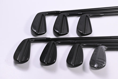 Titleist T100 Black Vapor Irons / 4-PW / Stiff Flex AMT Tour White S300 Shafts