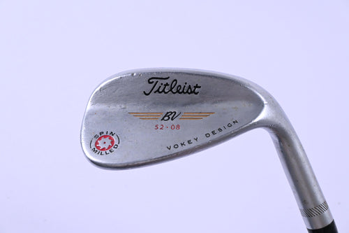Titleist Vokey Spin Milled Gap Wedge / 52 Degree / Wedge Flex Vokey Design Shaft
