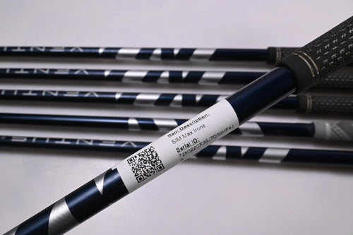 Left Hand Taylormade SIM Max Irons / 5-PW / Regular Flex Ventus Blue 6