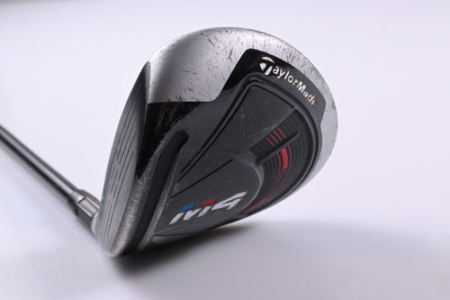 Left Hand Taylormade M4 #3 Wood / 15 Degree / Regular Flex Atmos Red 5 Shaft