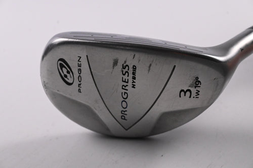 Ladies Progen Progress #3 Hybrid / 19 Degree / Ladies Flex Progen Progress Shaft