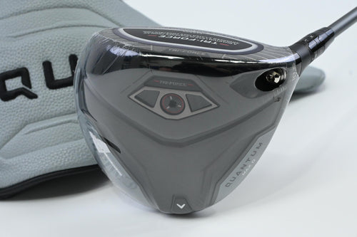 Callaway Quantum Max D Driver / 10.5 Degree / Stiff Flex Denali Frost Silver 60