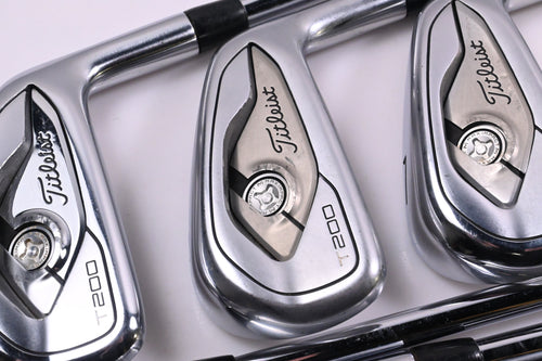 Titleist T200 2019 Irons / 5-PW+48° / Regular Flex AMT Black R300 Shafts