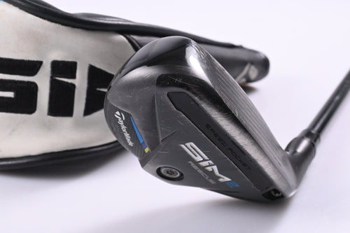 Taylormade SIM2 #3 Hybrid / 19.5 Degree / Stiff Flex Tensei AV Blue 80 Shaft