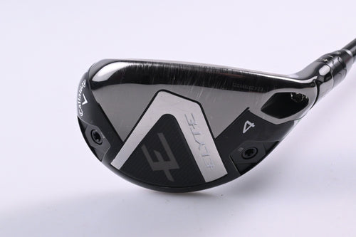 Callaway Elyte #4 Hybrid / 22 Degree / Regular Flex Denali Charcoal 60 Shaft