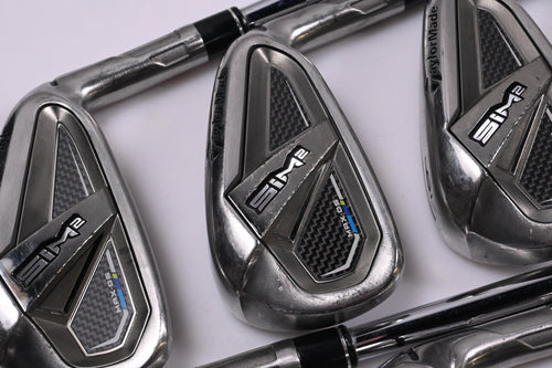 Taylormade SIM2 Max OS Irons / 4-PW+GW / Stiff Flex Dynamic Gold 105 S300