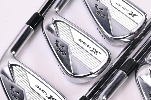 Callaway X-Forged 2018 Irons / 4-PW / Stiff Flex Project X Shafts