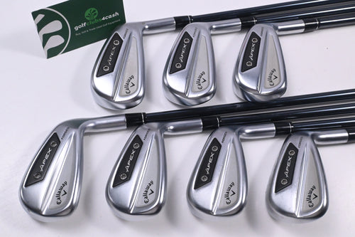 Callaway Apex Ai300 Irons / 5-PW+GW / Senior Flex UST Mamiya Recoil HX Dart 70