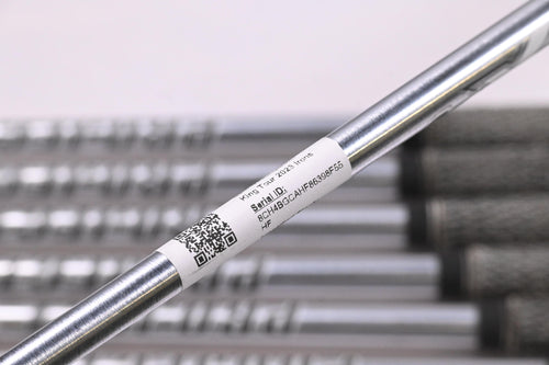 Cobra King Tour 2023 Irons / 5-PW+GW / Regular Flex Project X IO 105 Shafts