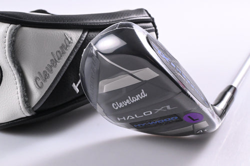 Ladies Cleveland Halo XL Hy-Wood #4 Hybrid / 20 Degree / Ladies Flex Aldila