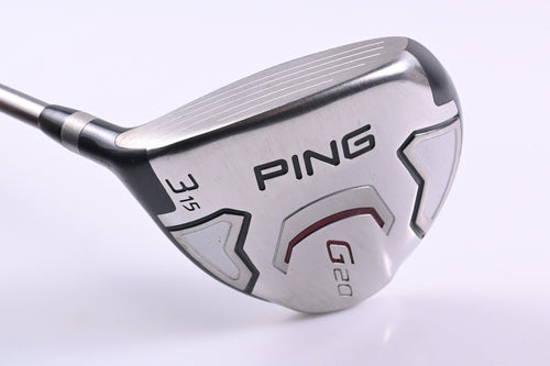Left Hand Ping G20 #3 Wood / 15 Degree / Regular Flex Ping TFC 169 Shaft