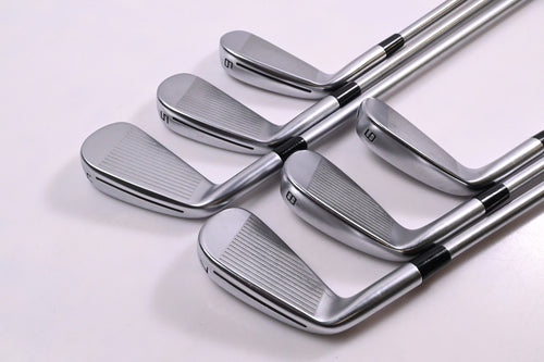 Taylormade P790 2021 Irons / 4-9i / Stiff Flex KBS Tour C-Taper 120 Shafts