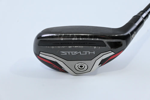 Taylormade Stealth Plus #4 Hybrid / 22 Degree / Regular Flex HZRDUS Smoke Red