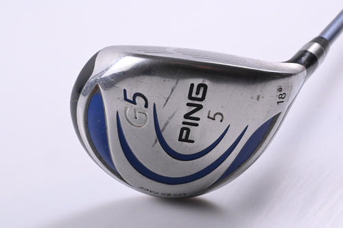 Ladies Ping G5 #5 Wood / 18 Degree / Ladies Flex Ping TFC 100 Shaft