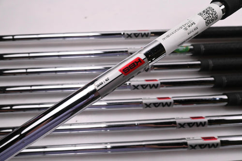 Taylormade M4 Irons / 4-PW+AW+SW / Regular Flex KBS Max 85 Shafts
