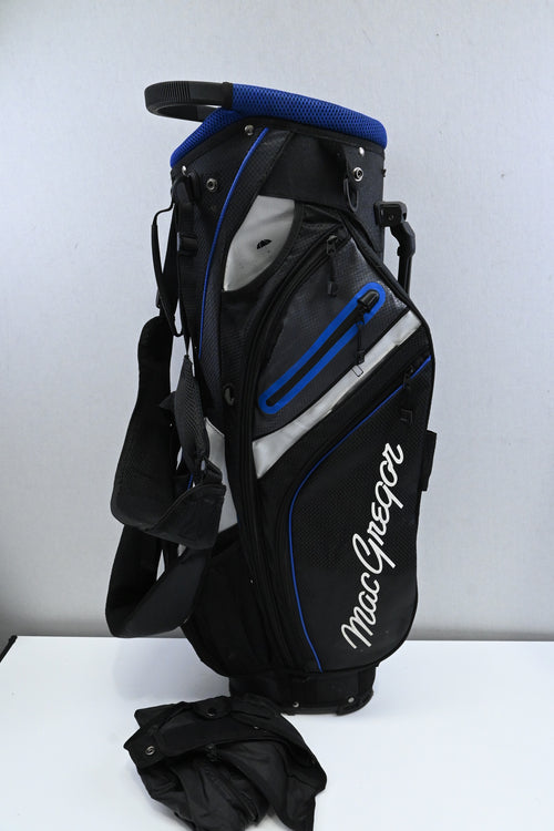 MacGregor Stand Bag / 14-Way / Black, Blue, White