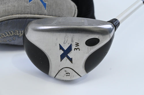 Callaway X 2006 #3 Wood / 15 Degree / Regular Flex Fujikura 60 Shaft