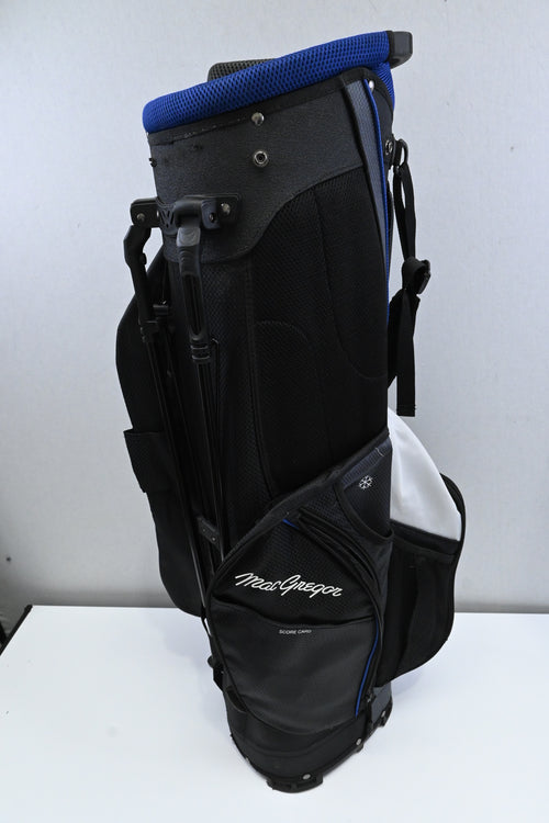 MacGregor Stand Bag / 14-Way / Black, Blue, White