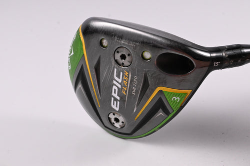 Tour Issue Callaway Epic Flash SZ #3 Wood / 15 Degree / Stiff Flex Speeder757