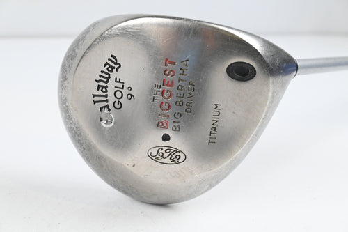 Callaway Biggest Big Bertha Driver / 9 Degree / Firm Flex Big Bertha UL Shaft