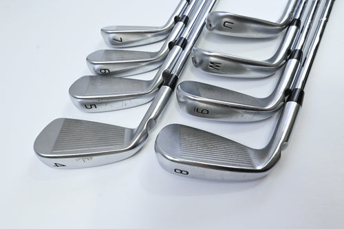 Ping i530 Irons / 4-PW+UW / Green Dot / Stiff Flex Dynamic Gold 115 S300 Shafts