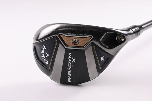 Callaway Paradym X #3 Hybrid / 18 Degree / Regular Flex Helium Black 601 F3