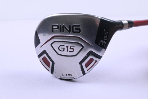 Ping G15 #3 Wood / 15.5 Degree / Stiff Flex Ping TFC 149 Shaft