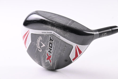 Callaway X Hot Pro #3 Wood / 14.5 Degree / Stiff Flex Project X PCV Blue Shaft