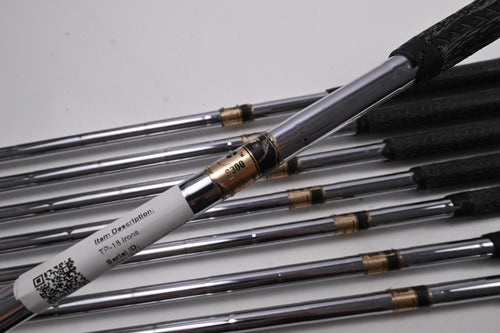 Mizuno TP-18 Irons / 3-PW / Stiff Flex Dynamic Gold S300 Shafts