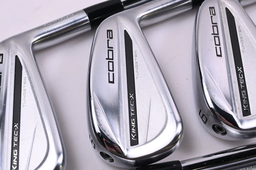 Cobra 2025 King Tec-X Irons / 4-PW+GW / Stiff Flex KBS $-Taper Lite Shafts