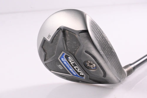 Taylormade SLDR-S #3 Wood / 15 Degree / Stiff Flex Fujikura Speeder 65 Shaft