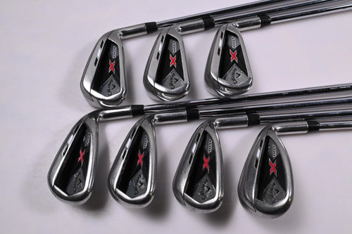 Callaway X Hot Irons / 5-PW+SW / Regular Flex SpeedStep 85 Shafts
