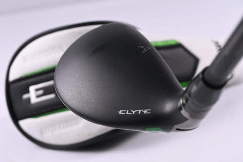 Left Hand Callaway Elyte X #4 Hybrid / 22 Degree / Senior Flex Vanquish 5 Shaft