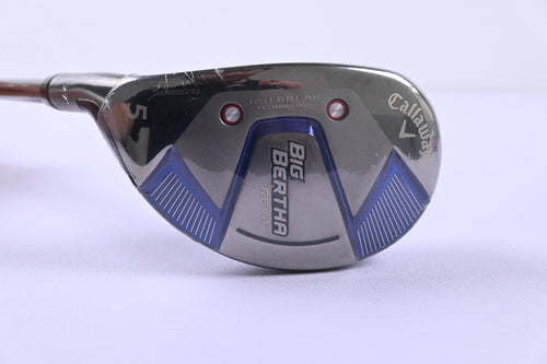 Left Hand Callaway Big Bertha Reva 21 #5 Hybrid / 27 Degree / Ladies Flex RCH 45