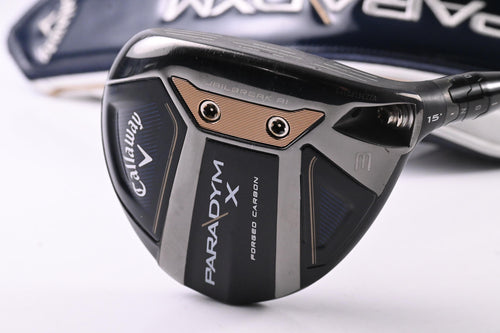 Callaway Paradym X #3 Wood / 15 Degree / Stiff Flex HZRDUS GEN4 Silver 60 Shaft