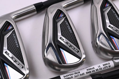 Cobra Aerojet Irons / 5-PW+SW / Senior Flex KBS PGi 65 Shafts