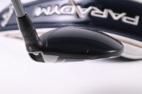 Callaway Paradym X #3 Wood / 15 Degree / Stiff Flex HZRDUS GEN4 Silver 60 Shaft